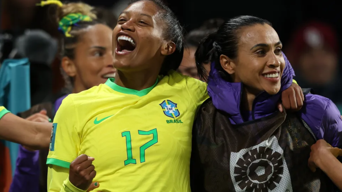 Grande conquista para as jogadoras brasileiras: 900 mil seguidores.