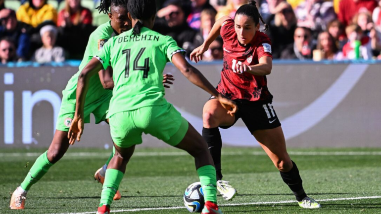 O Canadá teve um jogo desafiador contra a Nigéria na Copa do Mundo Feminina e terminou em empate.