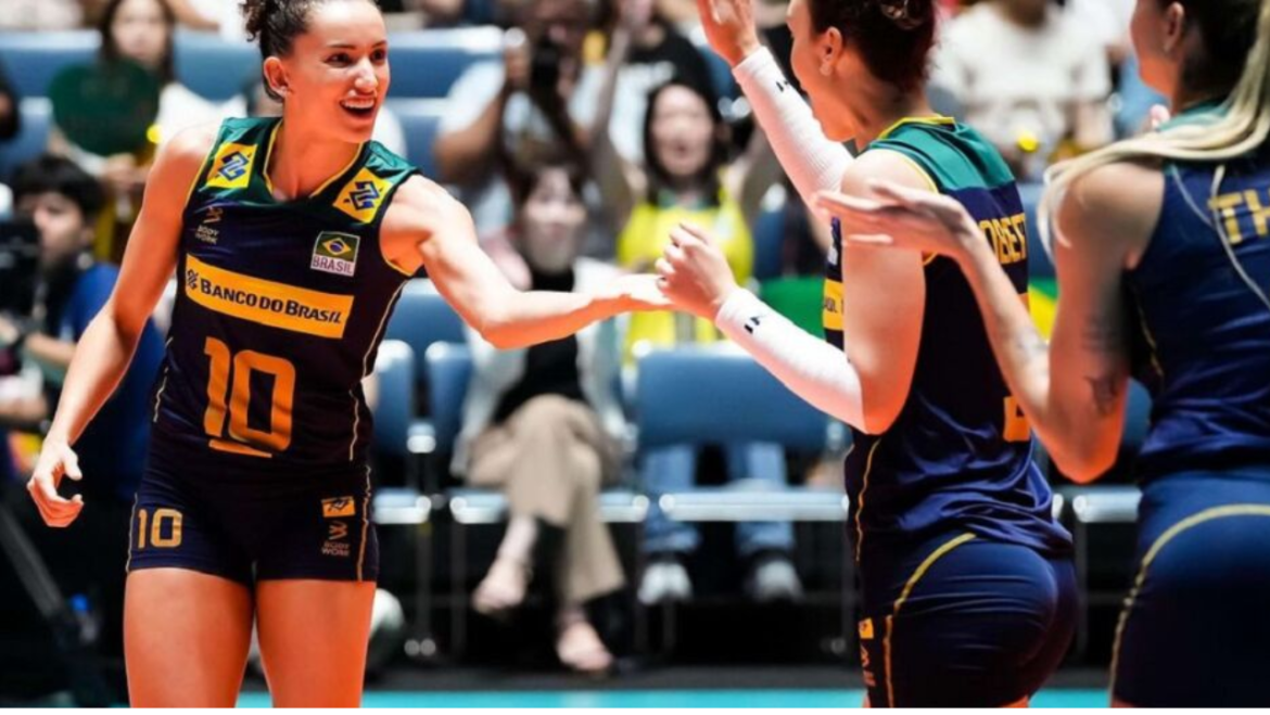 Brasil conquista segunda vitória no Pré-Olímpico feminino de vôlei, dessa vez foi o Peru