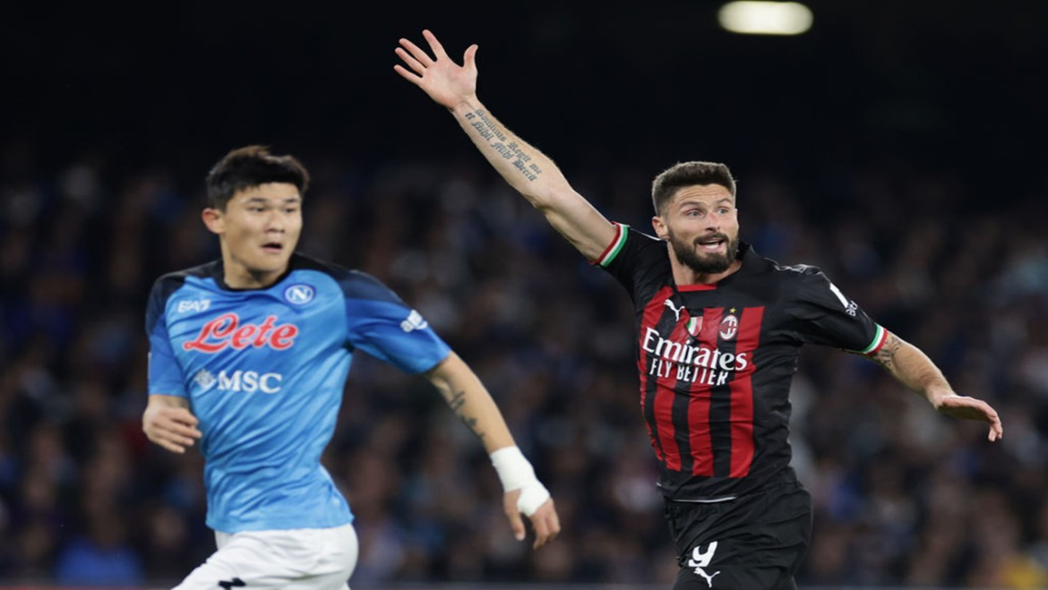 Napoli e Milan Empatam em um Jogo de 4 Gols