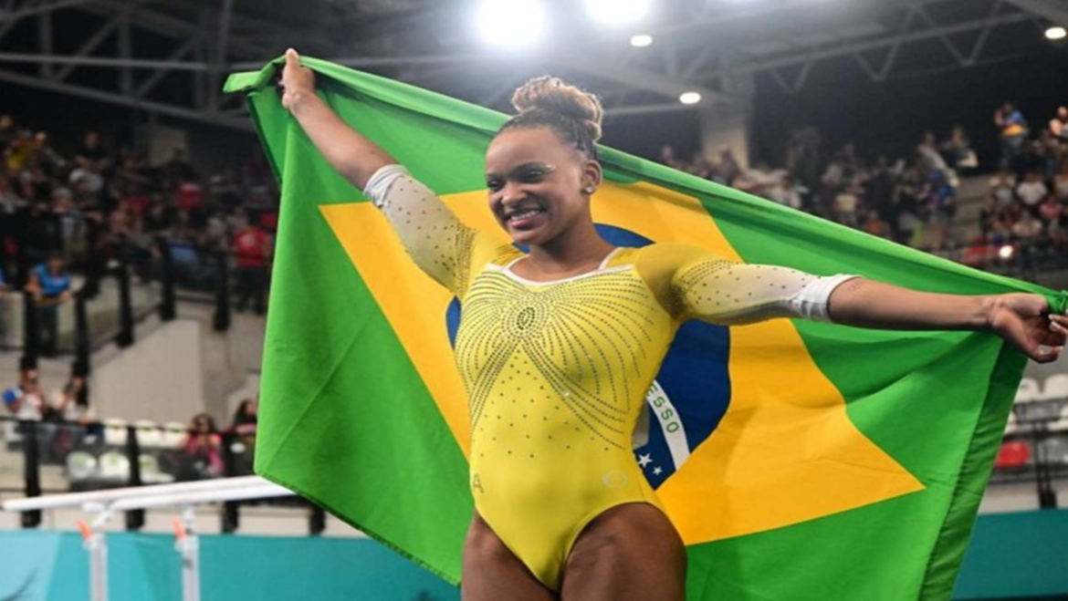 Rebeca Andrade: Conquista Ouro no Salto