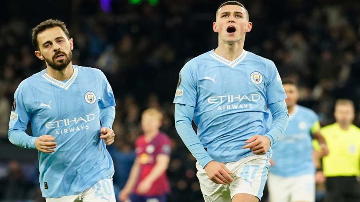 City Vira e Garante Liderança na Champions