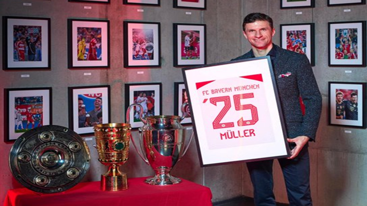 Thomas Müller no Bayern até 2025