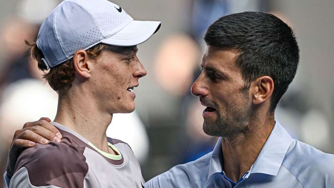 Sinner derrota Djokovic e vai à final