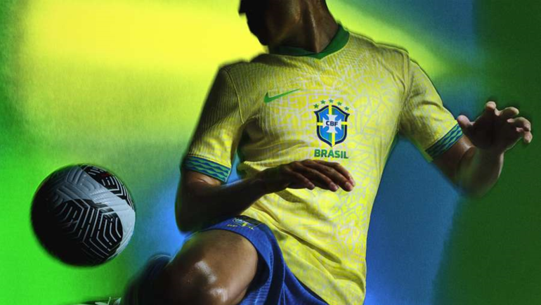 Novos uniformes da Nike para o Brasil