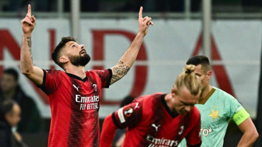 Milan vence Slavia Praga na Liga Europa