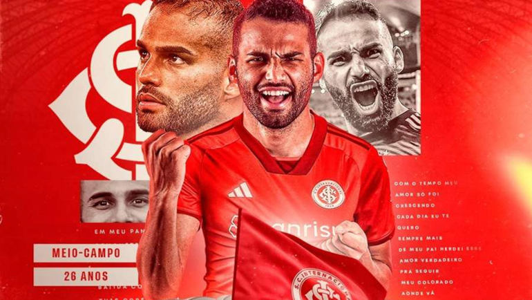 Internacional Contrata Thiago Maia