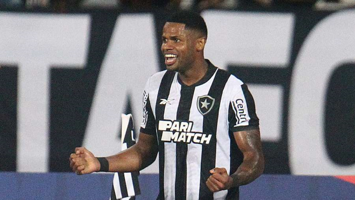 Show de Júnior Santos! Botafogo vence