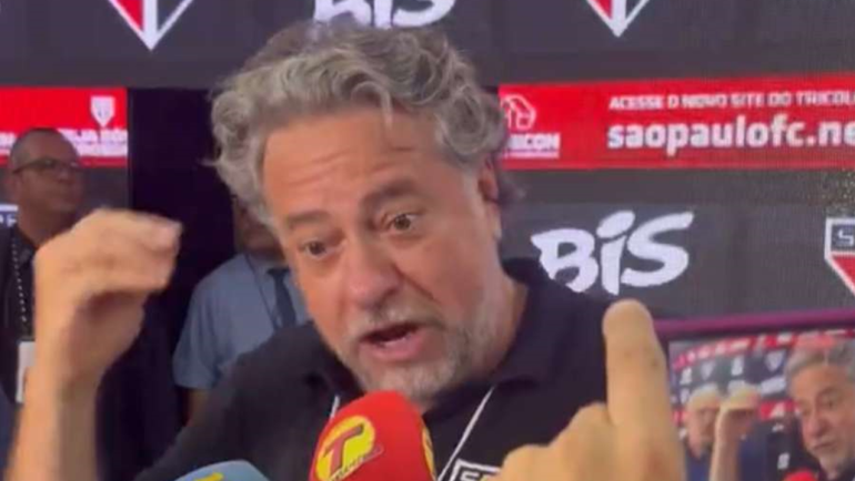 Presidente São Paulo Critica Arbitragem